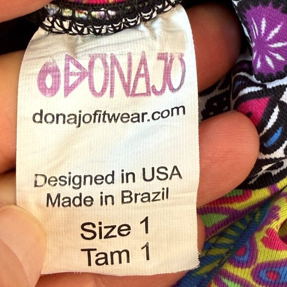 Dona Jo Skirt Skort Tennis Pickleball Colorful Mini Skull Athletic XS - Picture 6 of 8